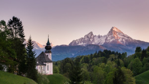 Wunschmotiv Untersetzer - Berggipfel In Süddeutschland oder mit Eig...