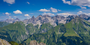 Wunschbild als Untersetzer - Allgäuer Hauptkamm oder mit Eigenem Foto