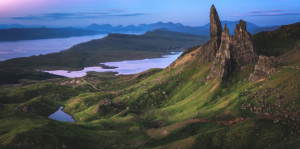 Motiv Untersetzer - Schottland Old Man Of Storr Panorama Am Morgen ...