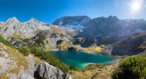 Wunschmotiv als Untersetzer - Drachensee Ehrwald oder mit Eigenem Foto