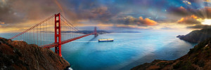 Untersetzer - Golden Gate oder mit Eigenem Foto