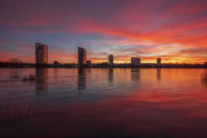 Wunschbild als Untersetzer - Bonner Skyline oder mit Eigenem Foto