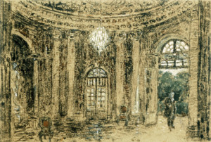 Untersetzer - Sansscouci Marmorsaal Zng V Menzel oder mit Eigenem Foto