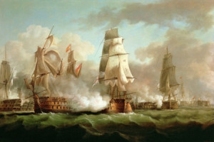 Motiv Untersetzer - Neptune Engaged Trafalgar 1805 oder mit Eigenem...