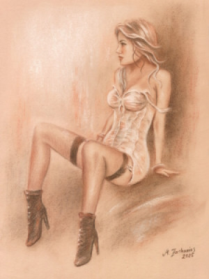 Fotos Untersetzer - Sexy Girl In High Heels oder mit Eigenem Foto