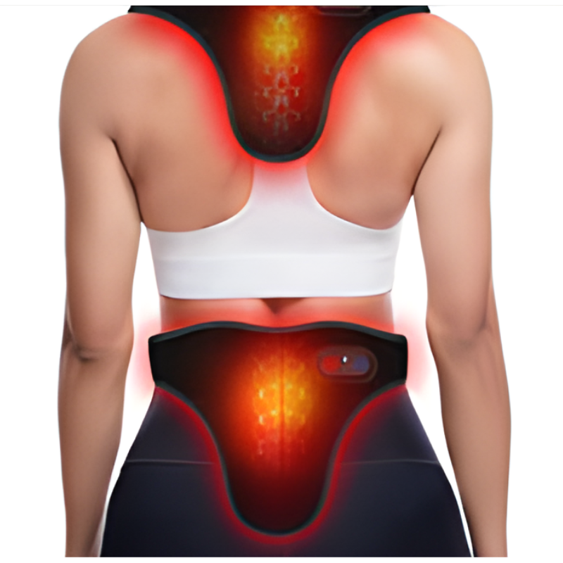 Banda LED ajustable de Fotobiomodulación BM-Pad: Terapia Luz Vermelha para Dor, Inflamação e Stress Muscular