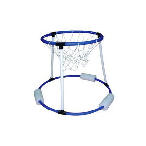 Canastra de basquete flutuante de PVC