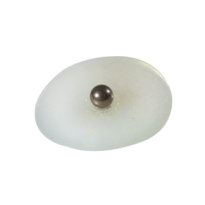 Bolinhas para auriculoterapia metálicas com adesivo transparente (300 unidades)