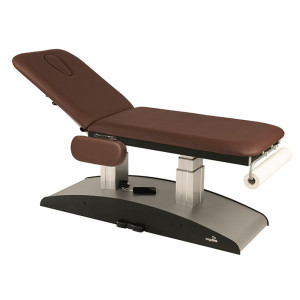 Marquesa elétrica Ecopostural: Elevação vertical, braços abatibles, dois corpos e cabeça reclinable em negativo 20º (62 x 188cm)