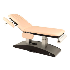 Marquesa elétrica Ecopostural: Elevação vertical, cabeça inclinable até 90º e dois corpos com reposabrazos (62x188 cm)
