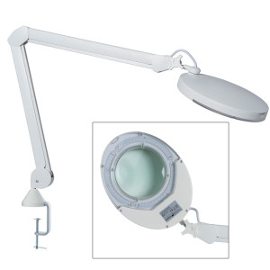Candeeiro Lupa LED HF 8W com cinco acréscimos (diferentes ancoragens disponíveis)