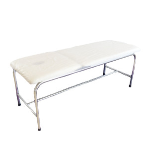 Lençóis descartáveis ajustables Kinefis em polipropileno de TNT de 20 gramas 95cm x 220cm (10 - 100 unidades)