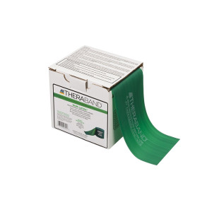 Thera Band Latex Free 22,9 metros: Fitas sem Látex de Resistência Forte - Cor Verde