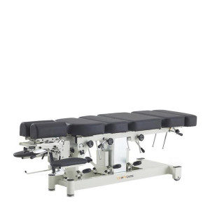 Marquesa Elétrica APPA Coinfycare: Seis Corpos, Quatro Drops Ajustables e Controlo por Pedal para Quiropráctica Profissional