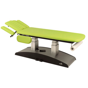 Marquesa elétrica Ecopostural: Elevação vertical, reposabrazos abatibles, dois corpos e até 90º de inclinação da cabeça (62x207 cm)