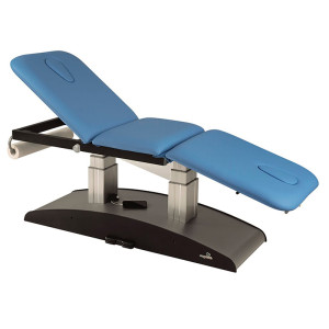 Camilla elétrica Ecopostural: Elevação vertical, duplo buraco facial ergonómico e três corpos (62x198 cm)