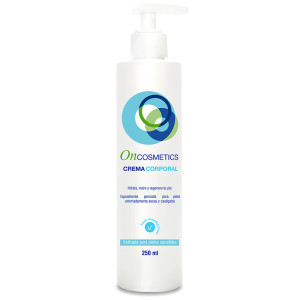 Creme corporal oncológica Oncosmetics Dermoprotectora hidratante 250ml: Creme corporal para o cuidado da pele durante tratamentos oncológicos de