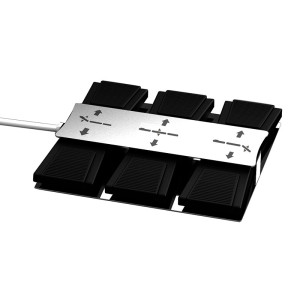 Controlo de Pé Cadeirões: Foot Controller 5 (para cadeirões com cinco motores): Botão RST Function