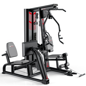 Máquina de musculación Indar Press BH Fitness: oferece uma ampla variedade de exercícios e inclui um espaço para imprensa de pernas