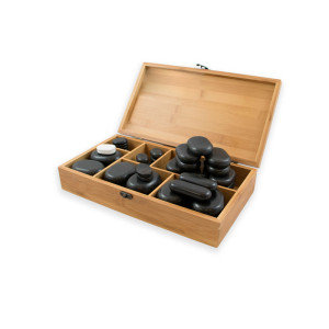 Pedras quentes de basalto Breathe: Ideais para massagems e terapias