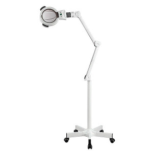 Candeeiro Lupa Zoom LED de cinco acréscimos com luz fria (base rodable)