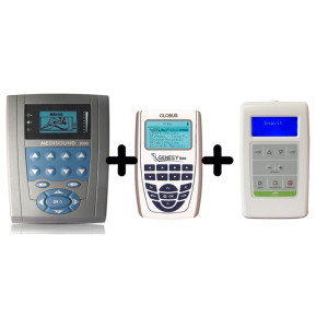 OFERTA PACK CARE: Ultrasonido Medisound 3000 + Electroestimulador Genesy 600 + Magnetoterapia Profissional Emavit