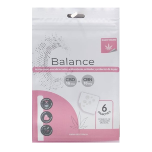 Parche Transdérmico de CBD + CBN Menstruação Healthy Vitalidad® Balanço para Mulher 32 mg: Alívio natural da dor menstrual com libertação prolongada