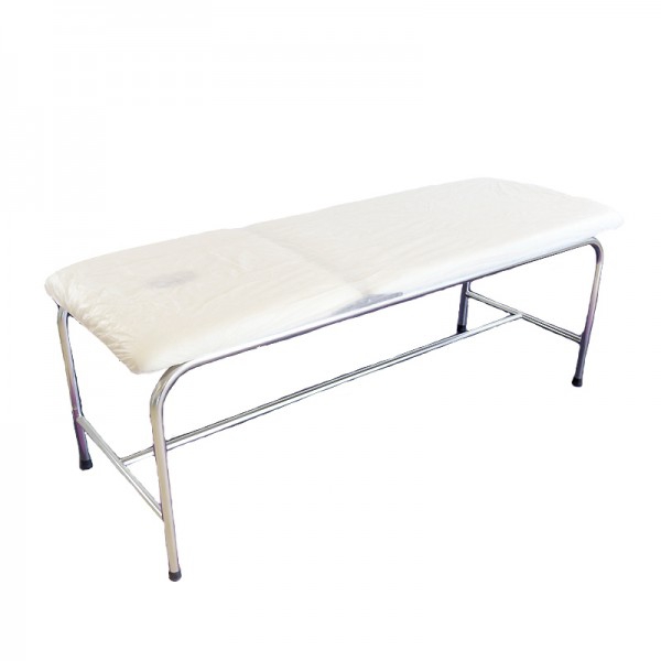 Lençóis descartáveis ajustables Kinefis em polipropileno de TNT de 30 gramas 95cm x 220cm (10 - 100 unidades)