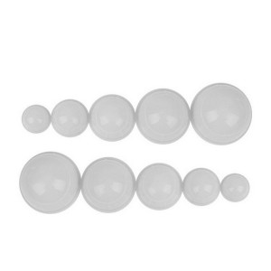 Kit de 12 ventosas de silicona transparente