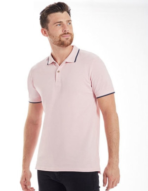 Mantis P191 Poloshirts Light Denim / Navy L