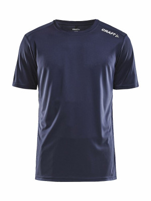 Craft 1907361 Rush Ss Tee M Herre / Sports T-Shirt / T-Shirt Navy Xs