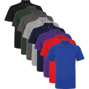 Asquith & Fox Aq010r Poloshirts Black Xl