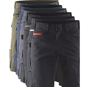 Blåklåder Blåkläder 1499 Service Shorts / Service Arbejdsshorts - C62 - Sort/high Vis Gul