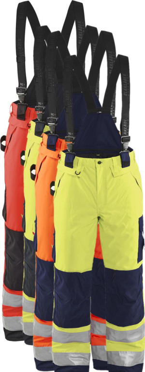 Blåklåder Blåkläder 1885 High Vis Vinter Buks / High Vis Vinter Buks - D104 - High Vis Gul/marineblå