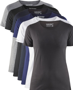 Blåklåder Blåkläder 3304 Dame T-Shirt / Dame T-Shirt - S - Marineblå