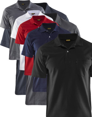 Blåklåder Blåkläder 3305 Poloshirt / Poloshirt - L - Sort