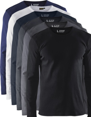 Blåklåder Blåkläder 3314 T-Shirt Lang Ærme / T-Shirt Lang Ærme - Xs - Mørk Grå