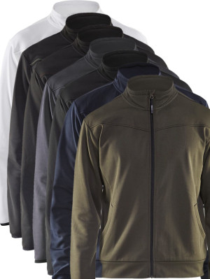 Blåklåder Blåkläder 3362 Sweatshirt Full Zip / Sweatshirt Full Zip - M - Sort/mørk Grå