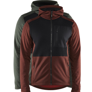 Blåklåder Blåkläder 3540 Hættetrøje Full Zip / Hættetrøje Full Zip - S - Sortmeleret