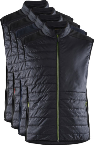 Blåklåder Blåkläder 3863 Vest Foret / Vest Foret - Xl - Sort/high Vis Gul