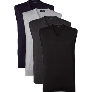 Cc55 50142 Copenhagen Slipover V Neck Herre Black 4xl