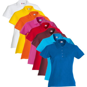 Clique 28231 Basic Polo Ladies Bright Cerise S