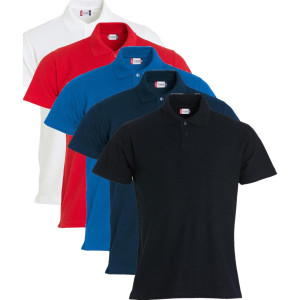 Clique 28232 Basic Polo S/s Junior Sort 110/120