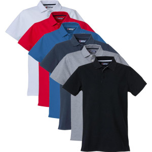 Clique 28260 Heavy Premium Polo Rød S