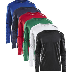 Craft 1907364 Rush Ls Tee M Herre / Sports T-Shirt / T-Shirt Team Green M