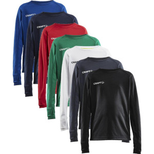 Craft 1910162 Evolve Crew Neck Jr Børn Asphalt 146/152