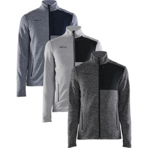 Craft 1912218 Adv Explore Heavy Fleece Jacket M Herre Black Melange L