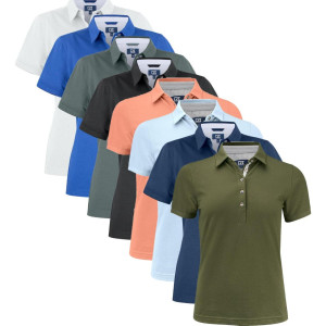 Cutter & Buck 354421 Advantage Premium Polo Ladies Black L