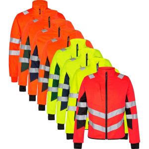 Engel 1544-314 Safety Arbejdsjakke / Arbejdsjakke Gul/blue Ink 4xl