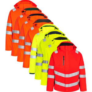 Engel 1946-930 Safety Vinterjakke / Arbejdsjakke Orange/antrazitgrå 5xl
